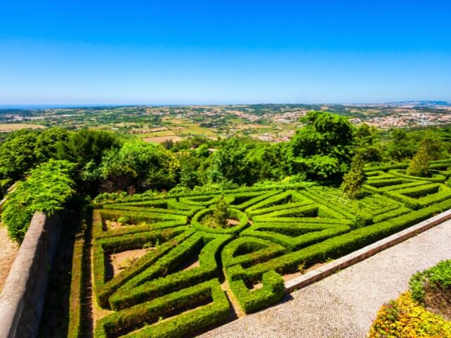 Jardins do Palacio de Seteais otima opção do que fazer em Sintra